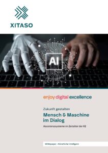 Whitepaper-Cover: KI Assistenzsysteme