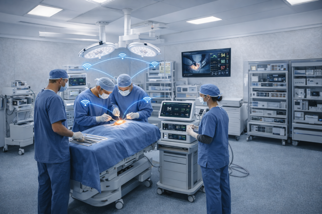 Operating Forsip ORTwinConnect: Digital twins for the future operating room